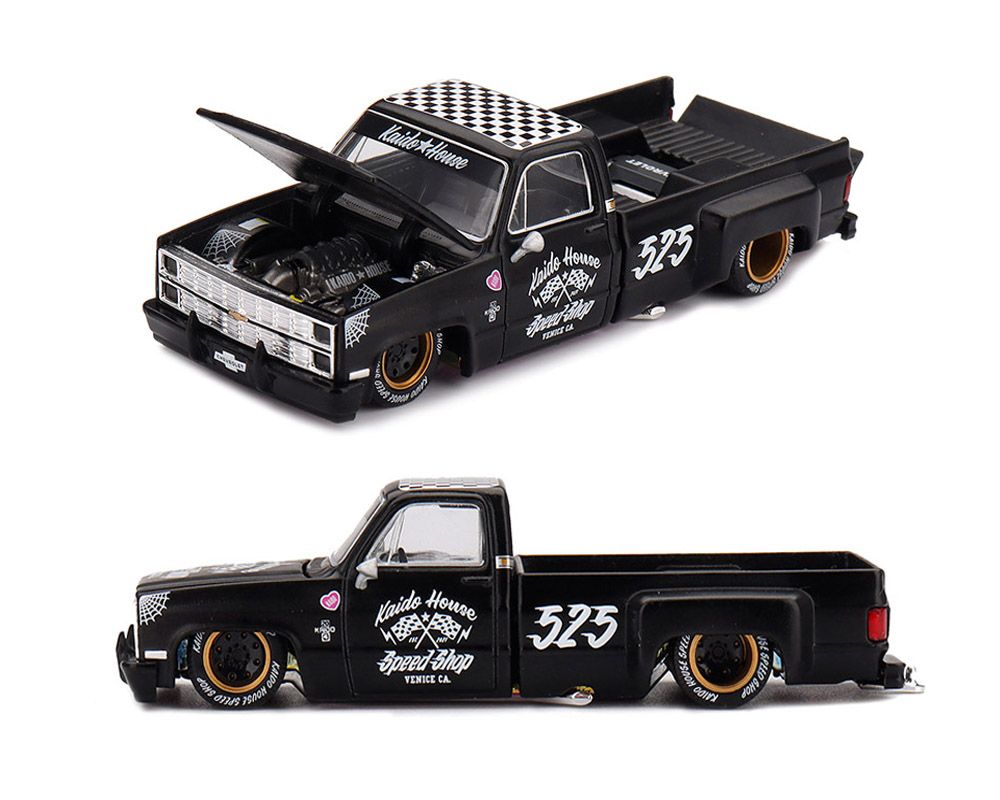 Kaido House x Mini GT Chevrolet Silverado Dually Hot Rod V1