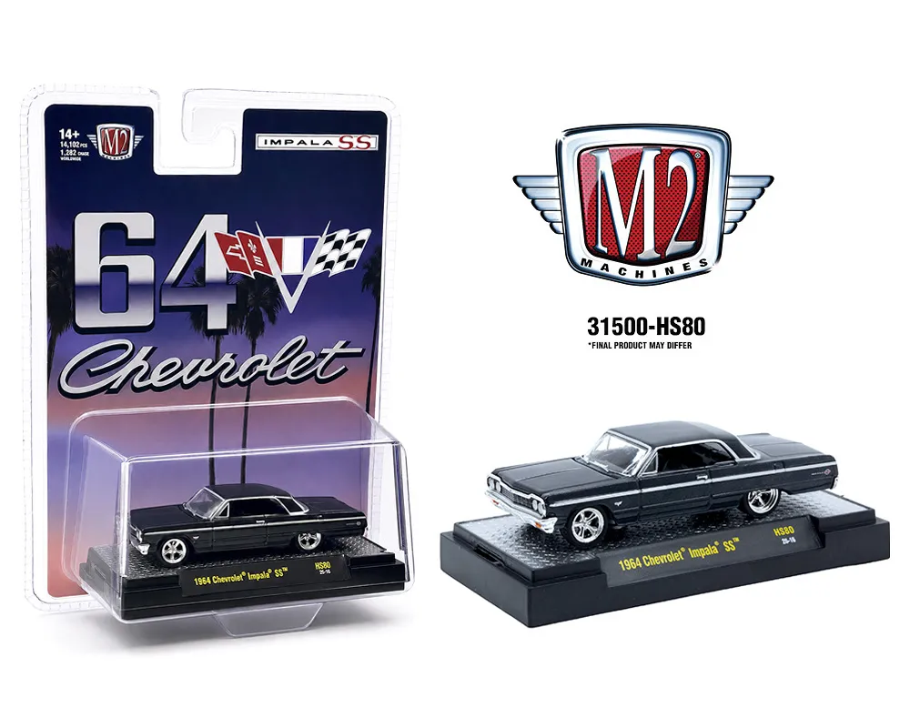 M2 Machines 1:64 1964 Chevrolet Impala Hard Top