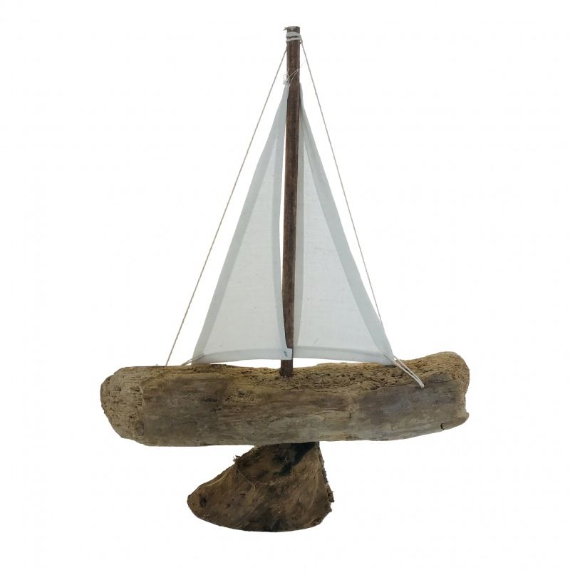 Zeilboot - Driftwood - 25x40 - naturel