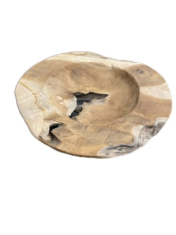 Bowl teak D50cm