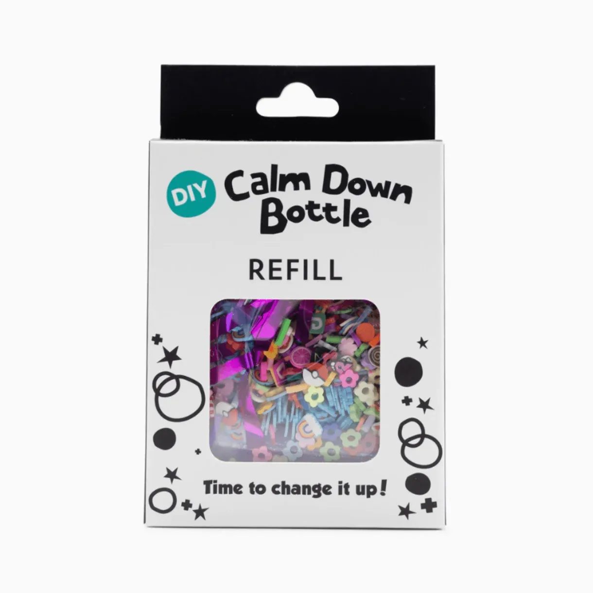 Calm Down Bottle - Navulling - Regenboog