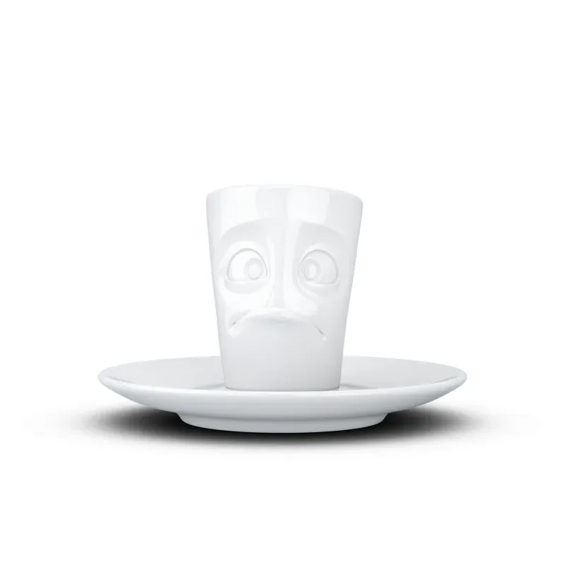 Espresso tas + Schotel - Verbijsterd