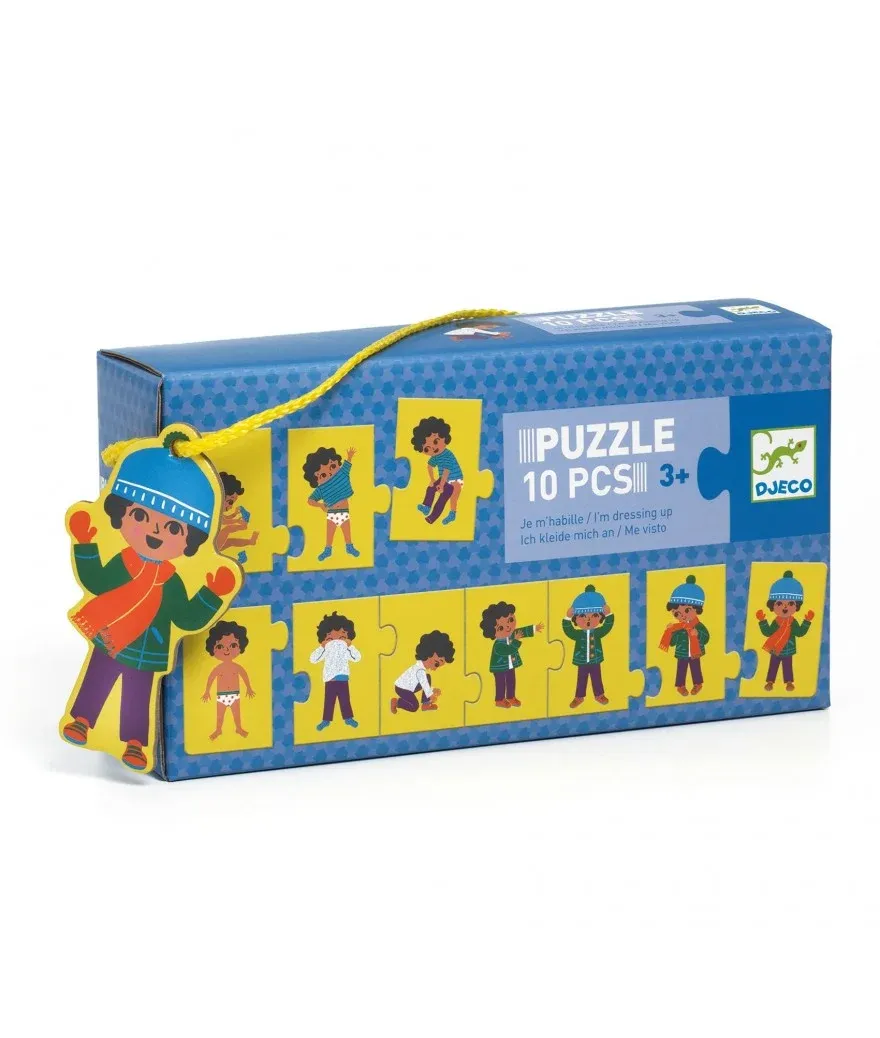 Djeco - Puzzel - Ik kleed me aan