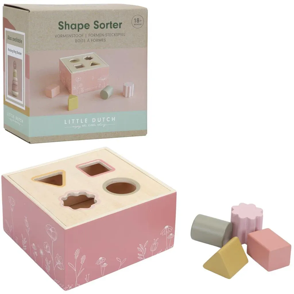 Little Dutch - Flowers Sorteerbox - Pink