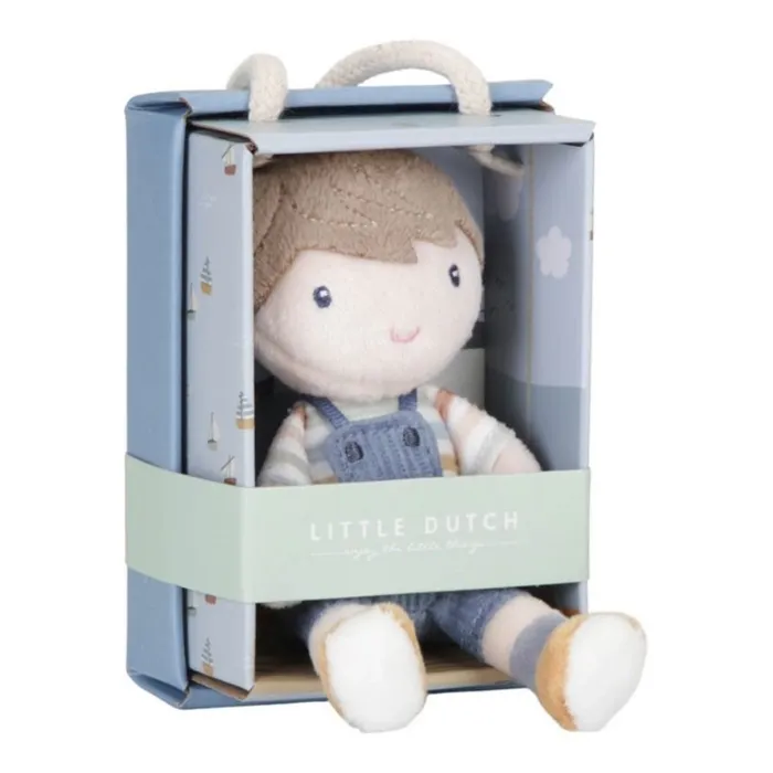 Little Dutch - Knuffelpopje Jim -10cm