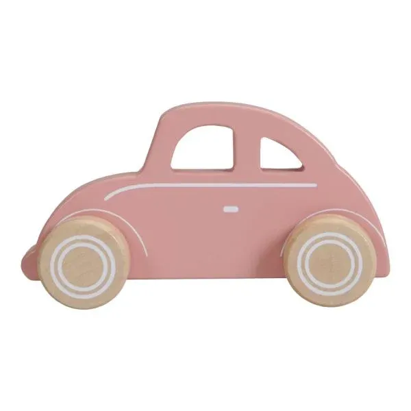 Little Dutch - Houten Auto Pink