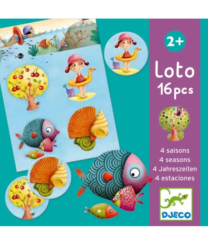 Djeco - Lotto - 4 Seizoenen