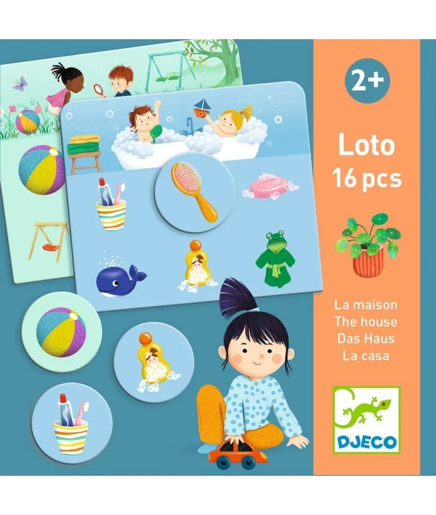 Djeco - Lotto - In het Huis