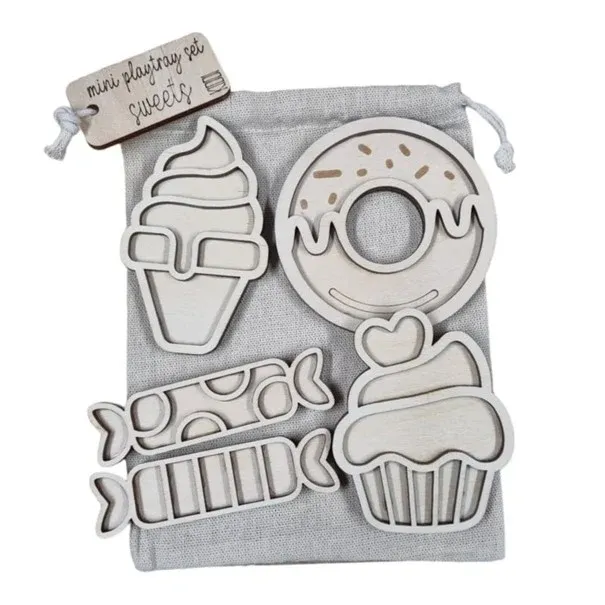 Mini vulvormen set Sweets