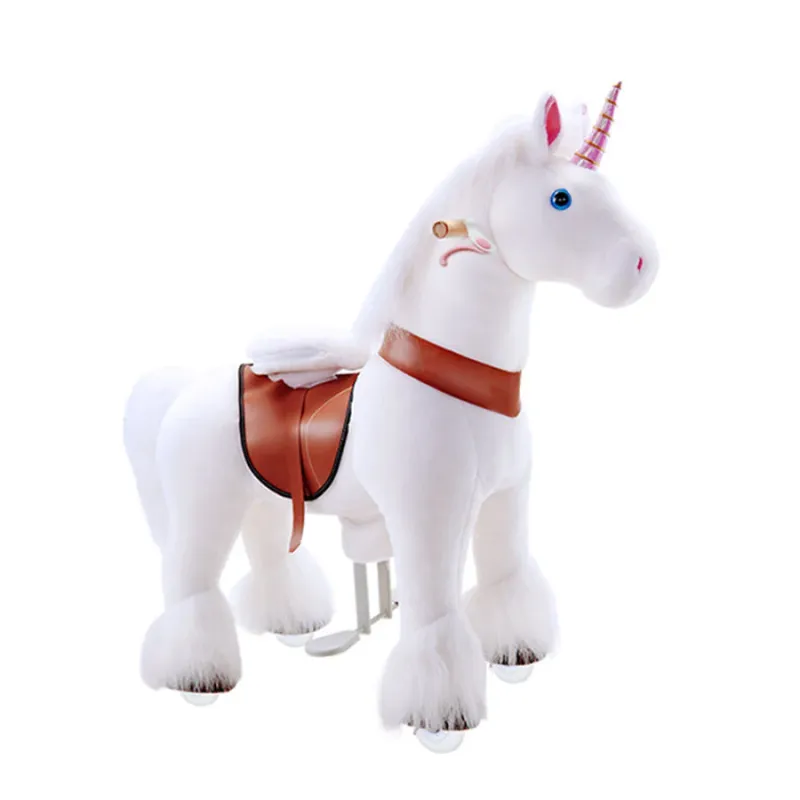 Ponycycle - Eenhoorn Wit - Maat 3