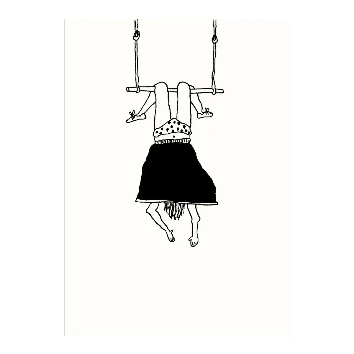 Helen B - Poster - Trapeze Girl - A3