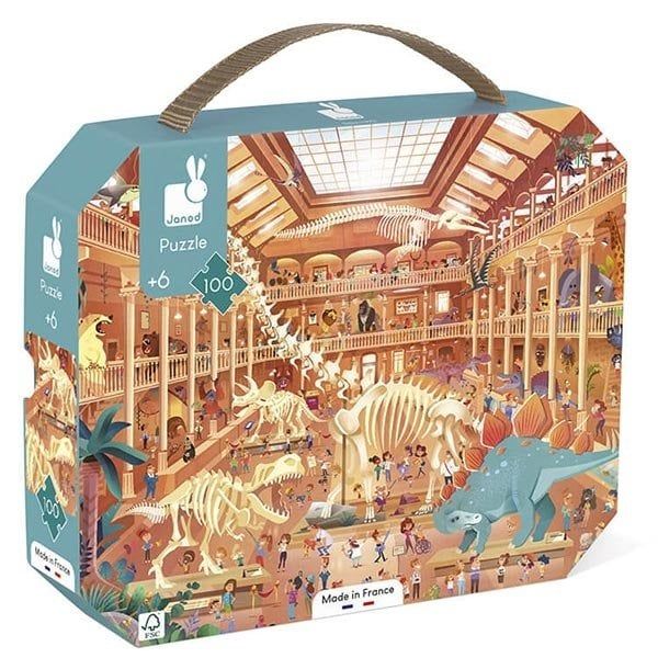 Janod - Puzzel - Natuurhistorisch museum - 100 stuks