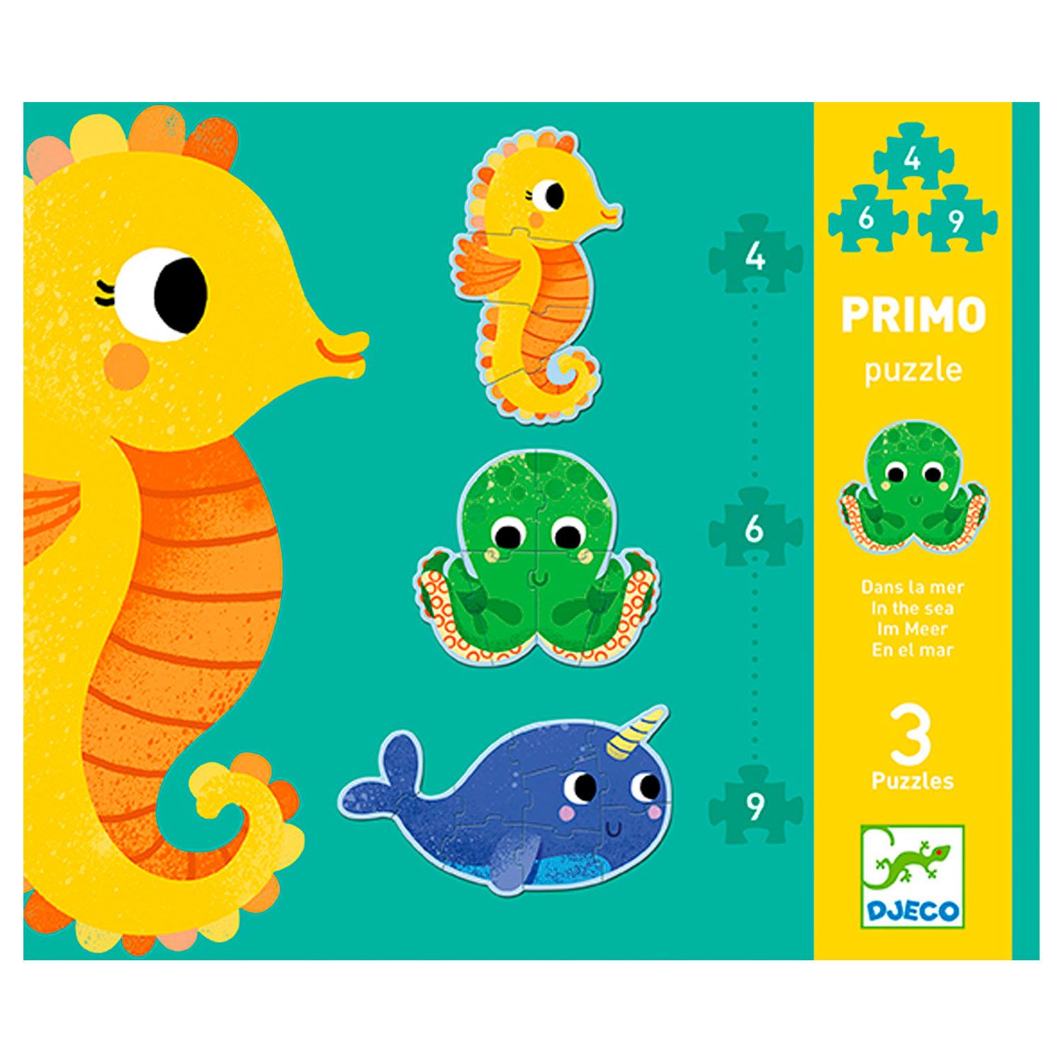 Djeco - Puzzel - Zeedieren
