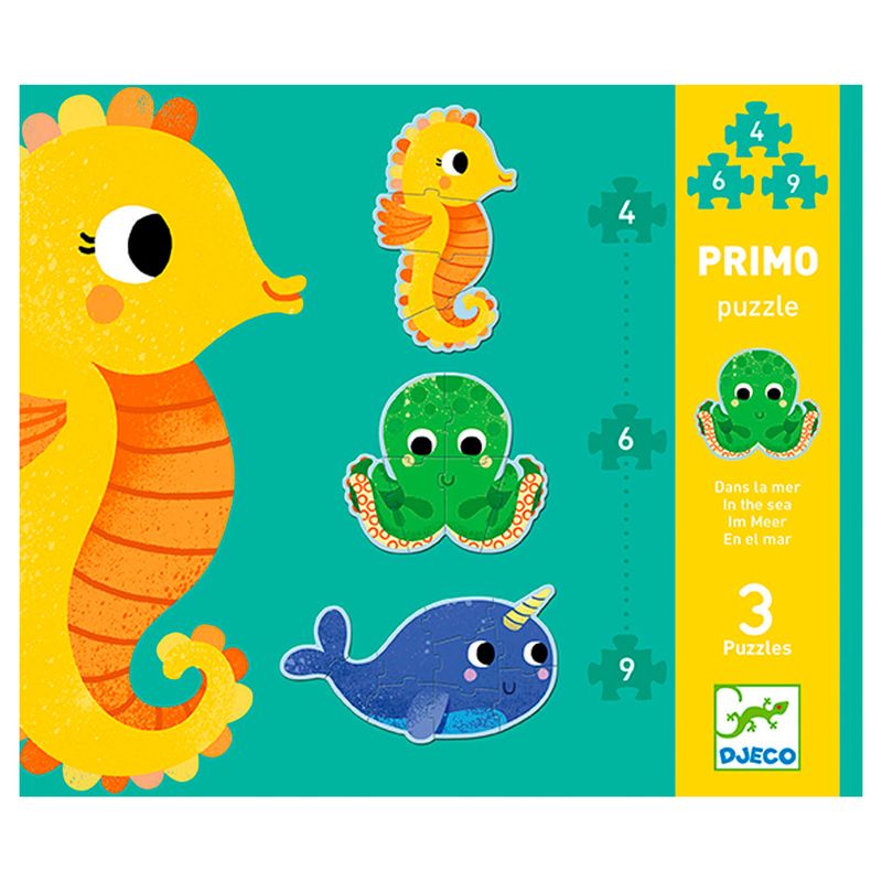 Djeco - Puzzel - Zeedieren