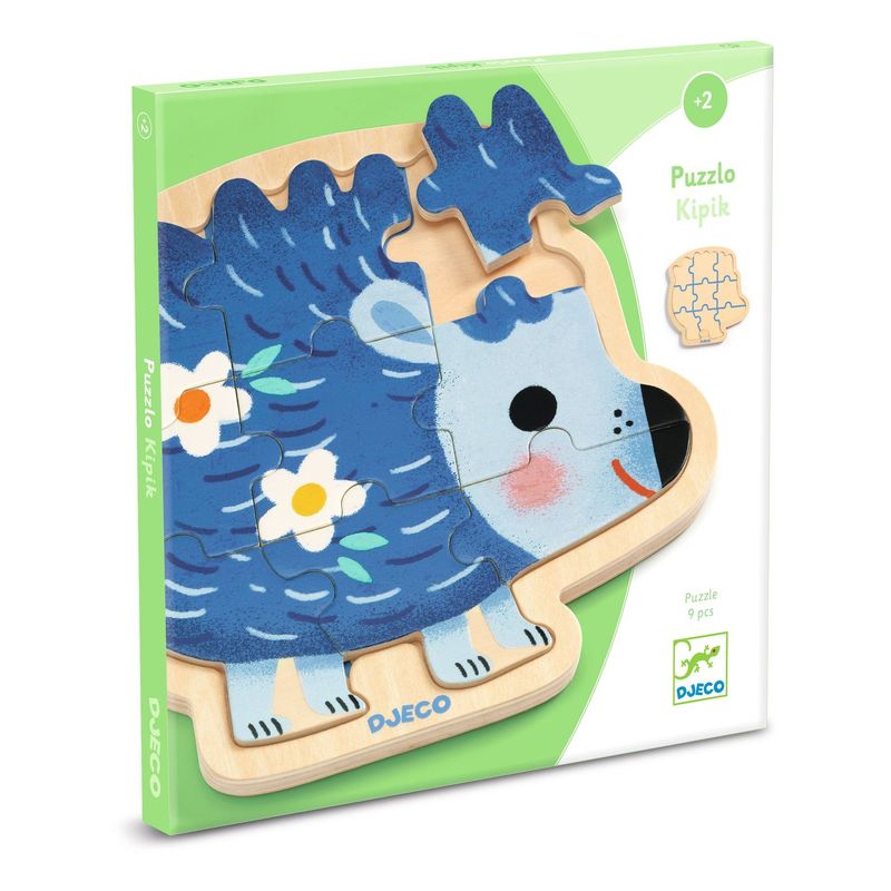 Djeco - Puzzel - Egel Kipic - 9 stuks
