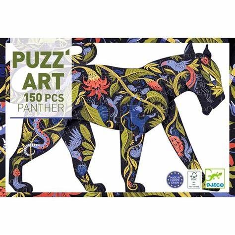 Djeco - Puzzel - Zwarte Panter - 150 stuks