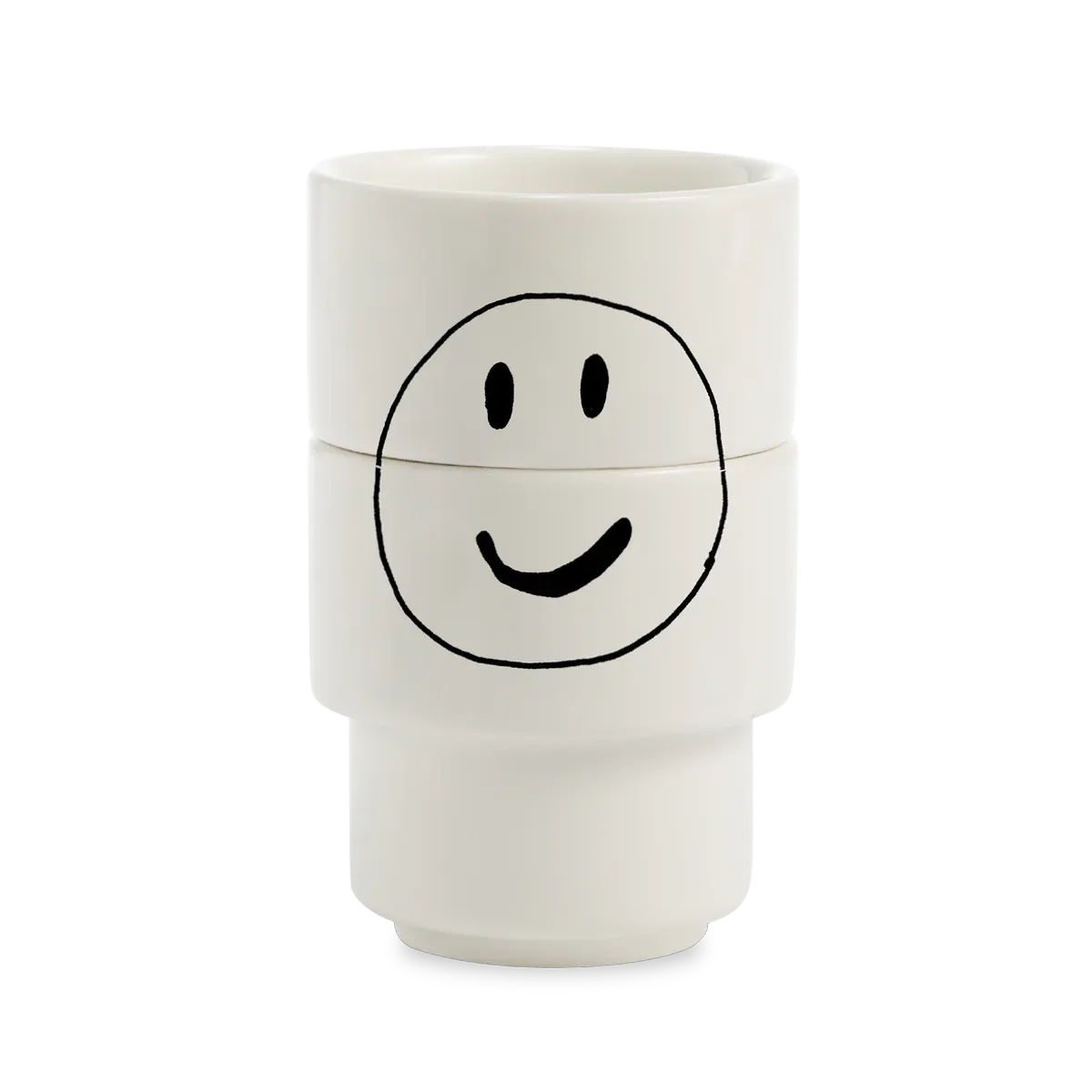 Helen B - Eierdop - Smiley - (Set van 2)