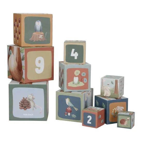 Little Dutch - Stapelblokken - Forest Friends