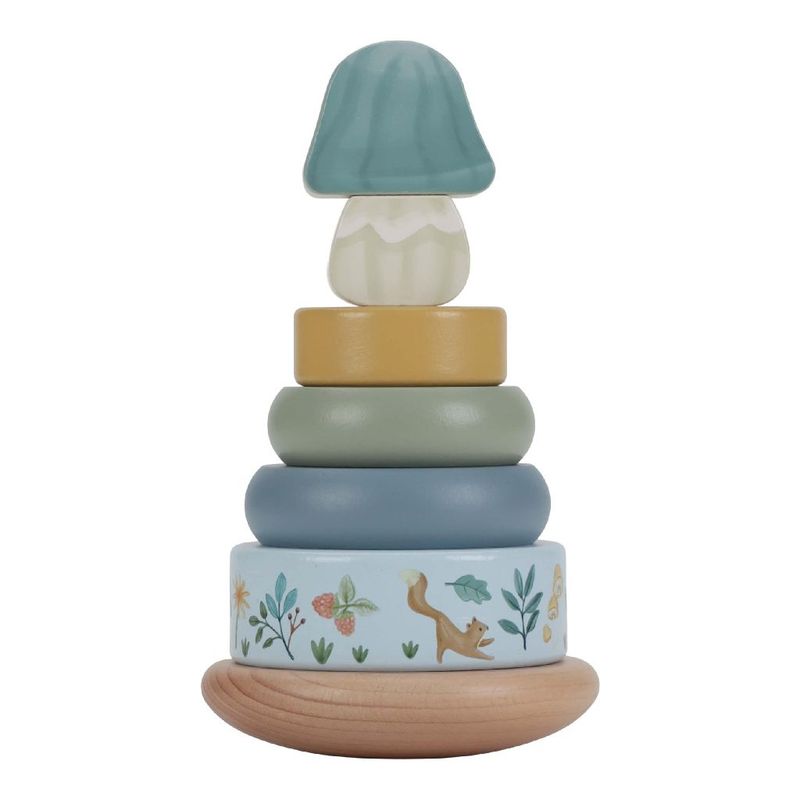 Little Dutch - Houten stapeltoren - Forest Friends