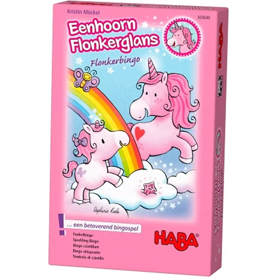 Haba - Eenhoorn Flonkerglans Flonkerbingo