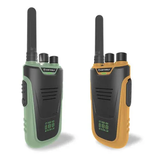 Kidywolf - Walkie Talkie - Groen/Oranje