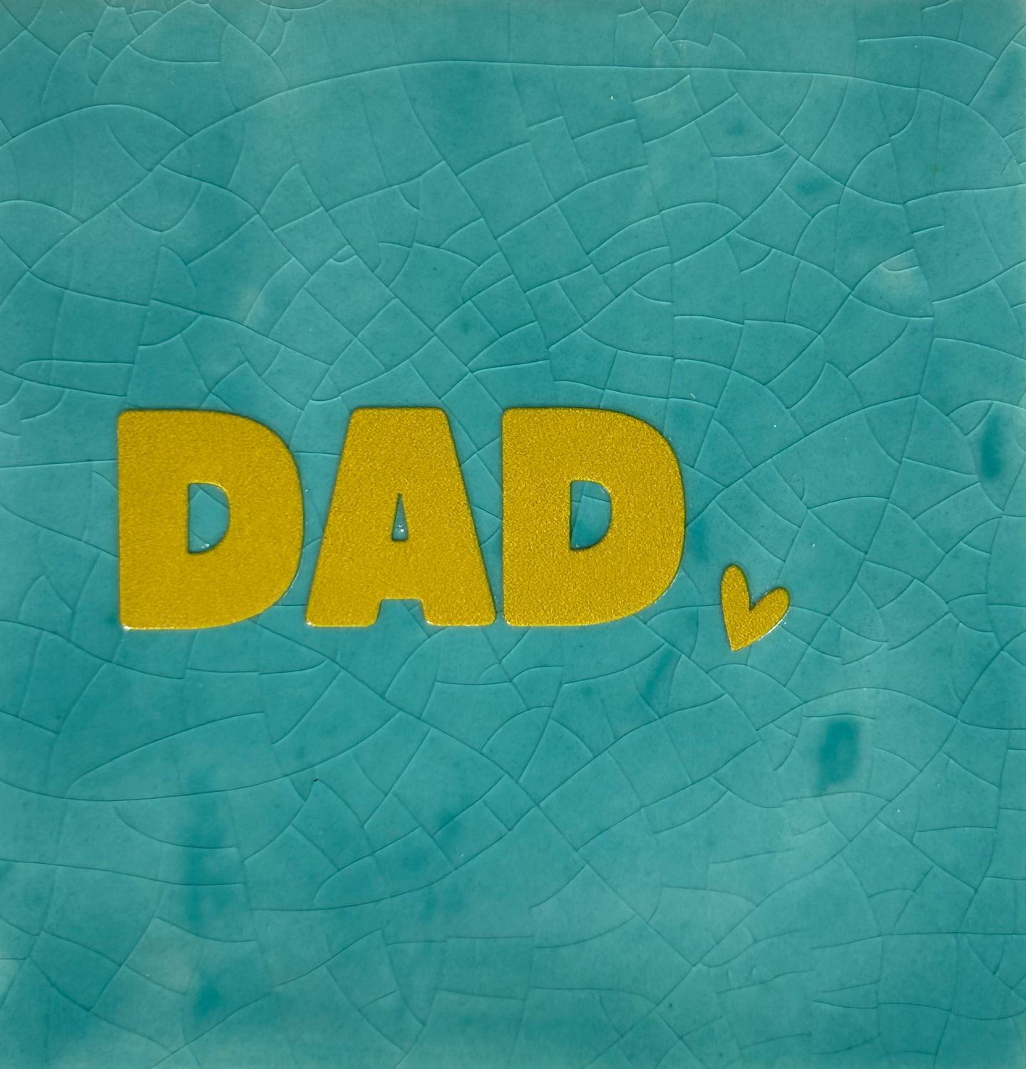 Tegel 10x10CM - Dad