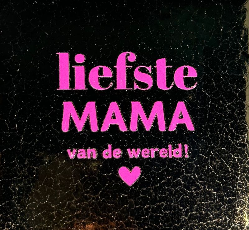 Tegel 10x10CM - Liefste mama
