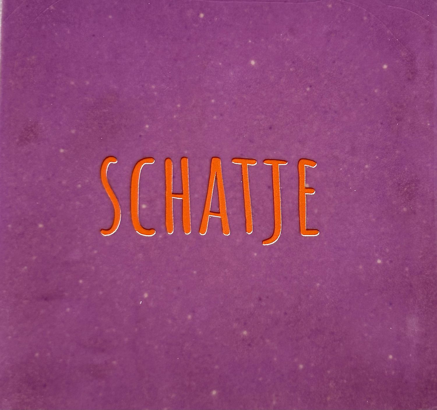 Tegel 10x10CM - Schatje