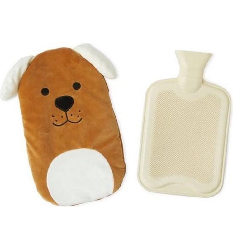 Balvi - Warmwaterkruik - hond bruin
