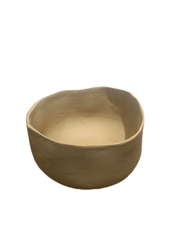 Schaal Goa Aluminium Beige