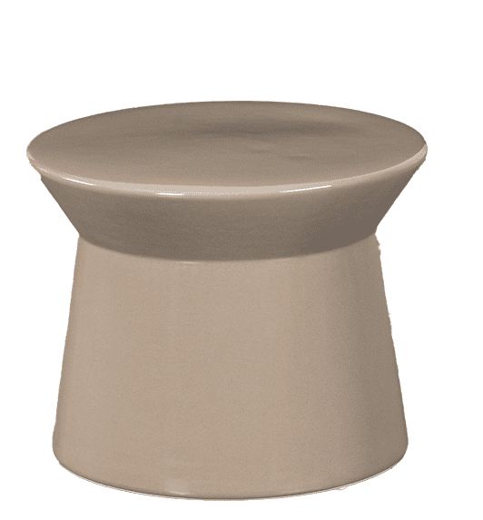Ceramic Coffee Table Cove - Taupe - S