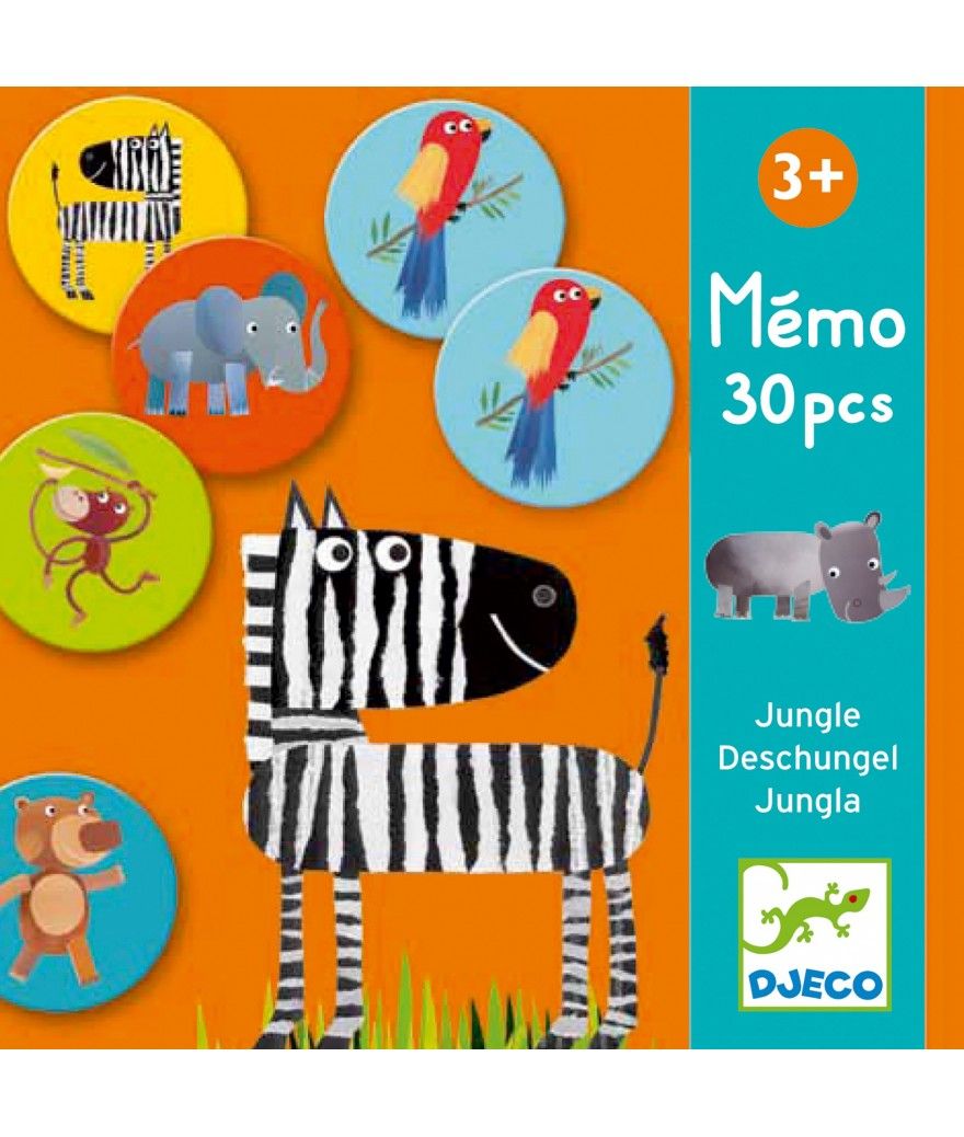 Djeco - Mémo jungle