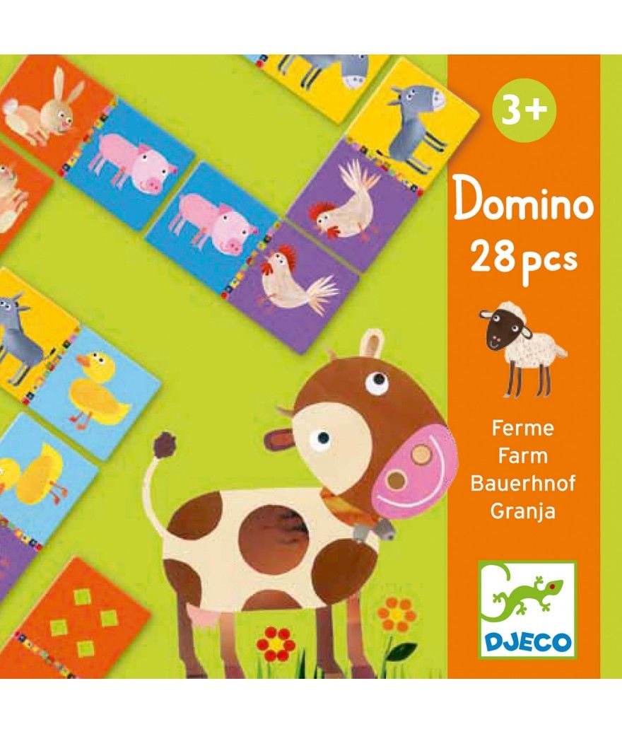 Djeco - Domino ferme
