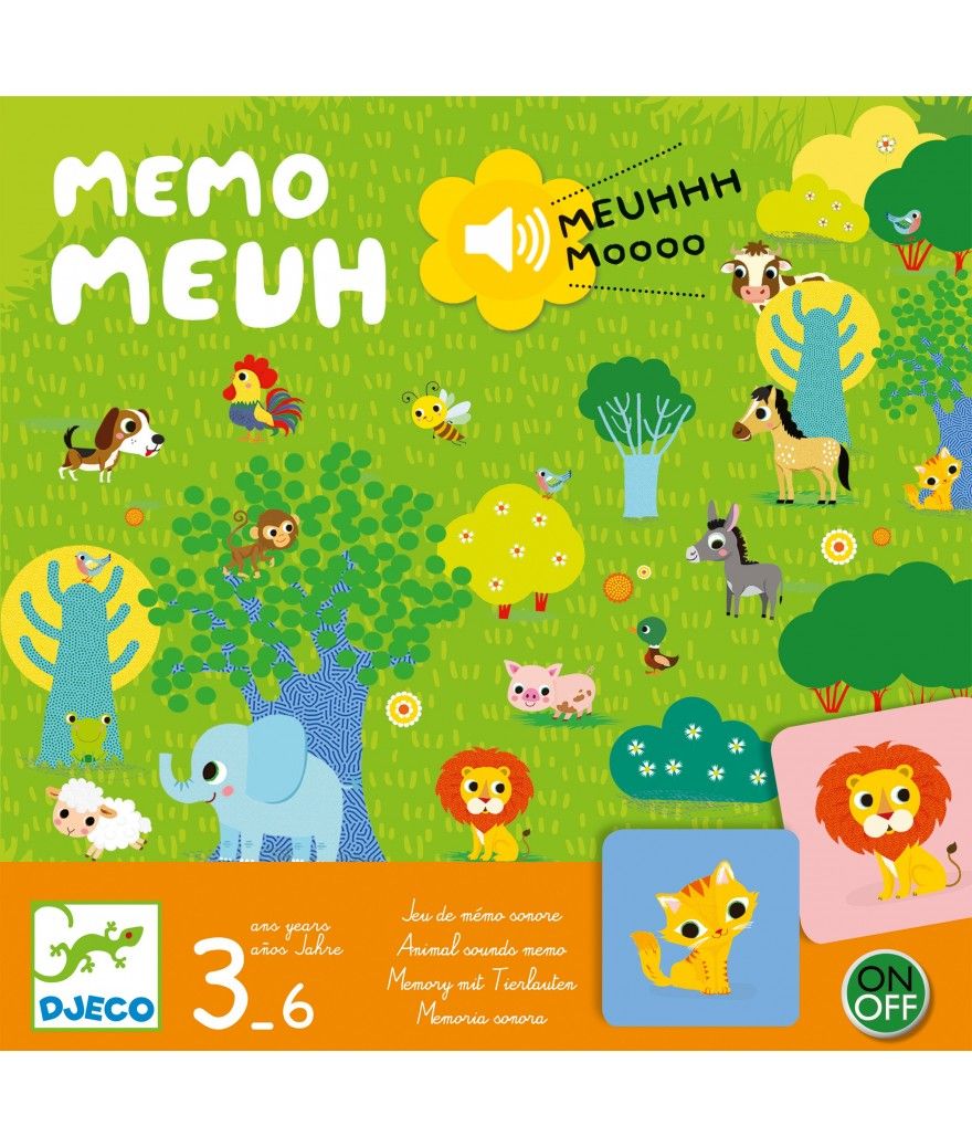 Djeco - Memo Meuh