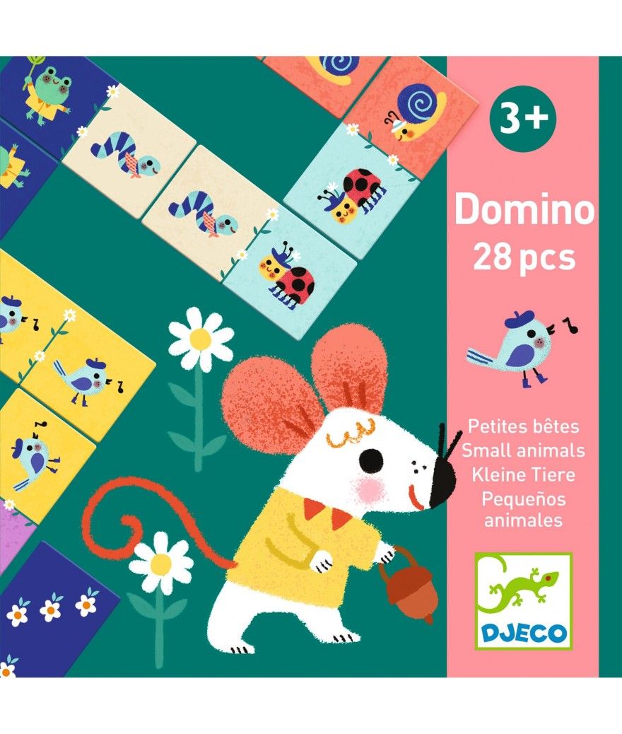 Djeco - Domino Kleine dieren