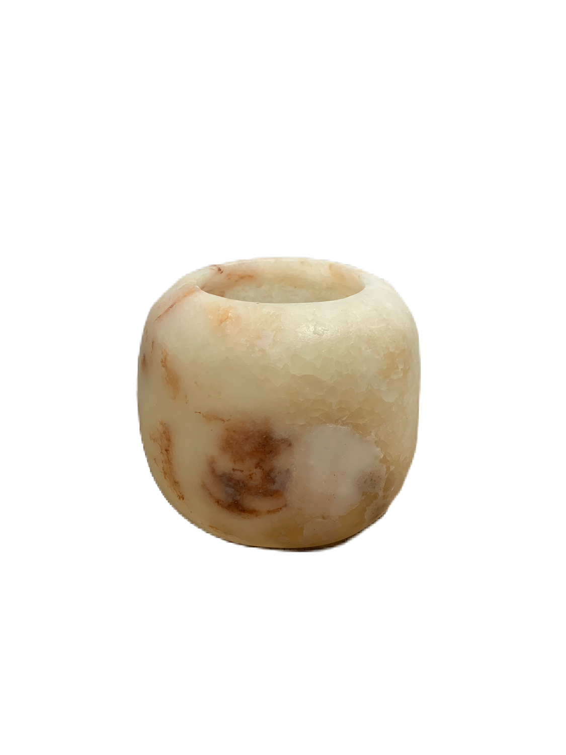 Theelichthouder - Wax Alabaster - Brown - Small