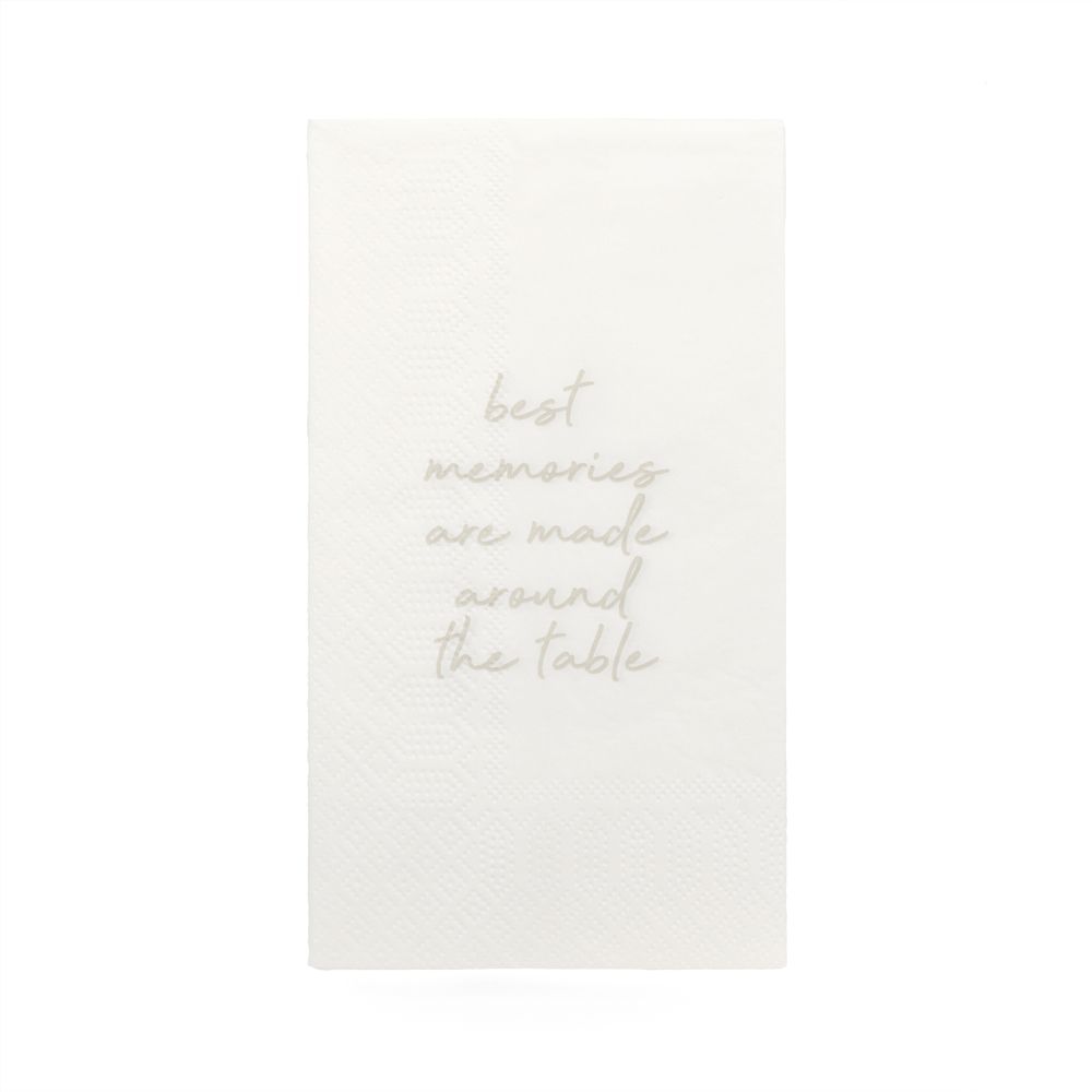 Servetten - Best memories are made around the table