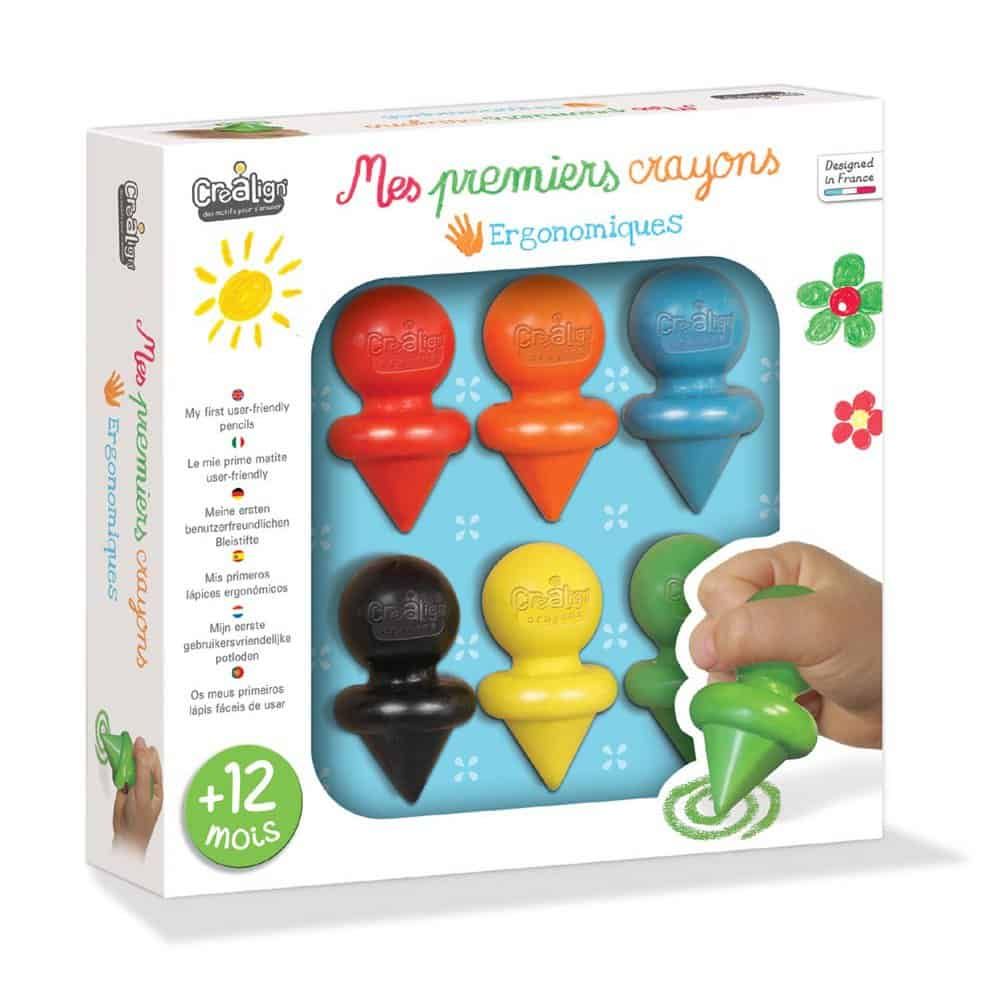 Mijn eerste waskrijtjes - 6 stuks