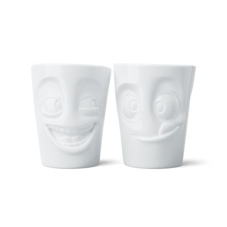 Tassen zonder oor - Set van 2 bekers - Joking &amp; Tasty