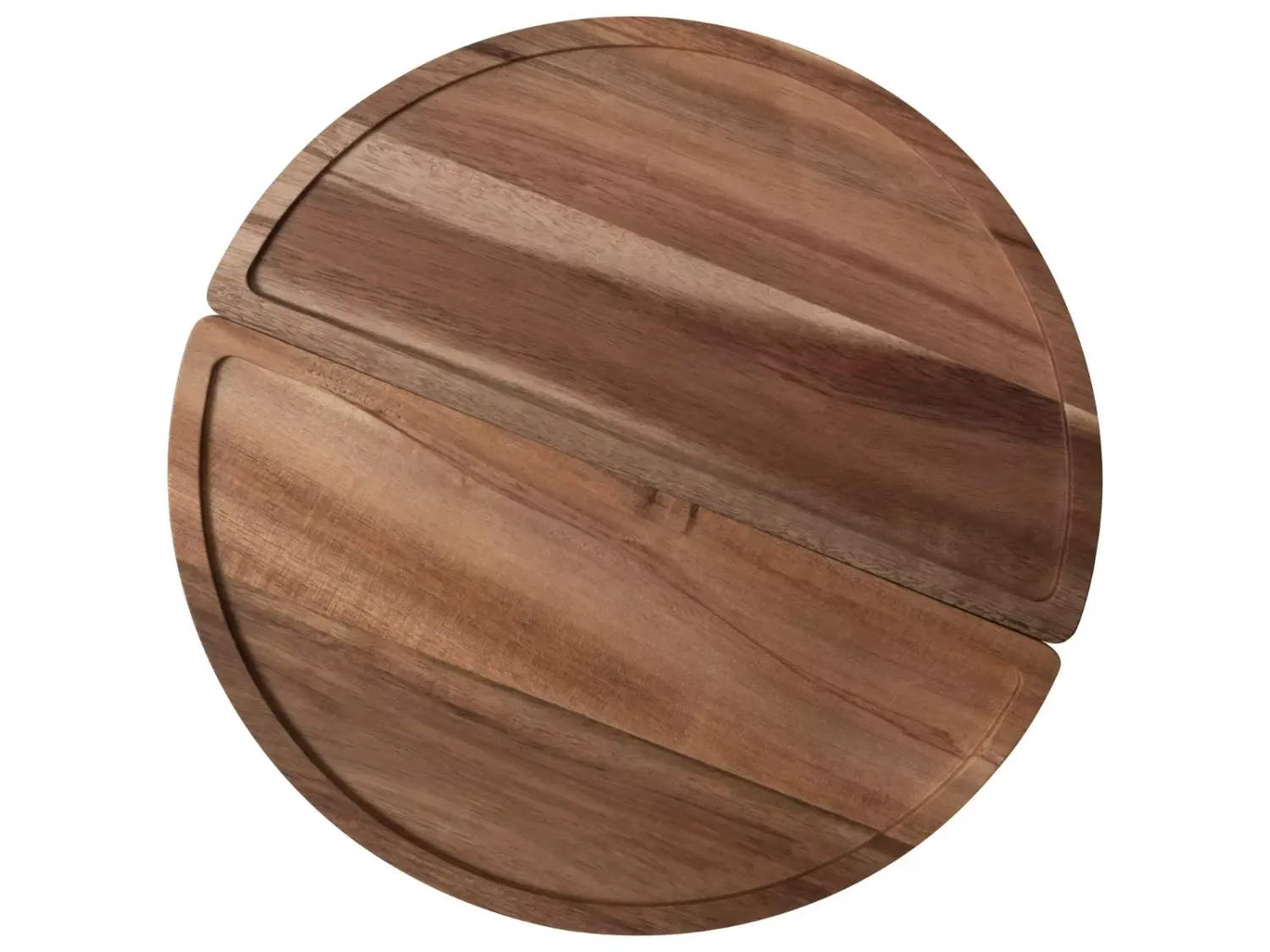 Serveerplank 2-delig - ø30cm