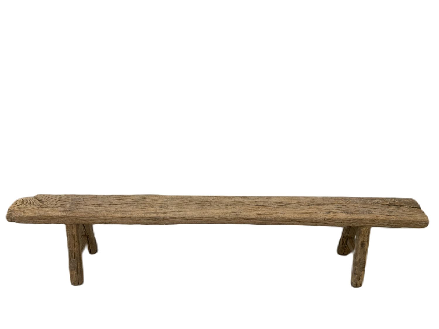 Houten bankje - 140cm - Laag