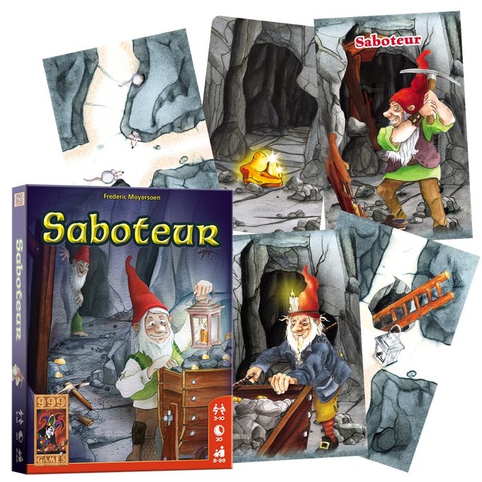 Saboteur - Kaartspel