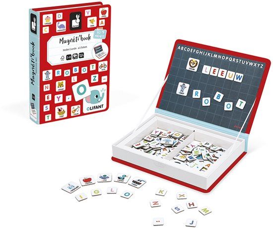 Janod - Magneetboek - Alfabet