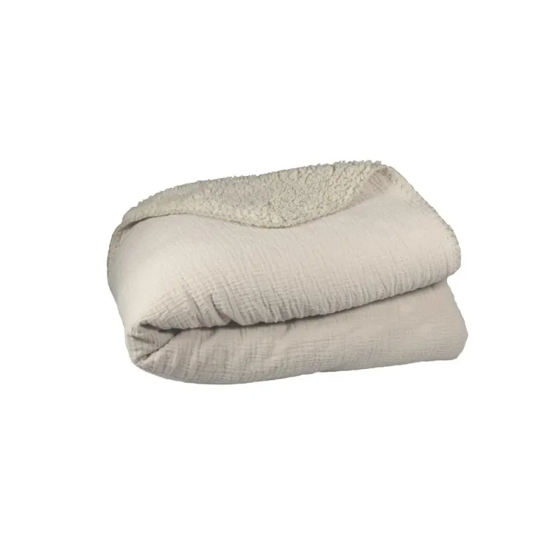 Plaid - Phileine - Zand - 130cm x 170cm