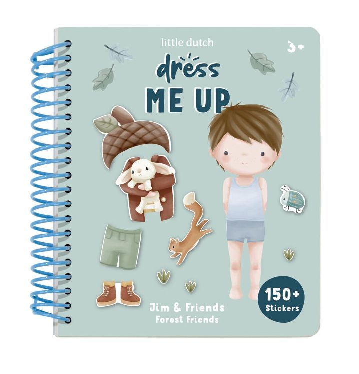 Little Dutch - Dress up boek - Forest Friends