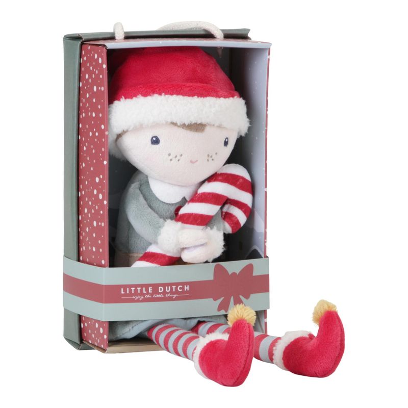 Little Dutch - Knuffelpop Kerst Jim - 35cm