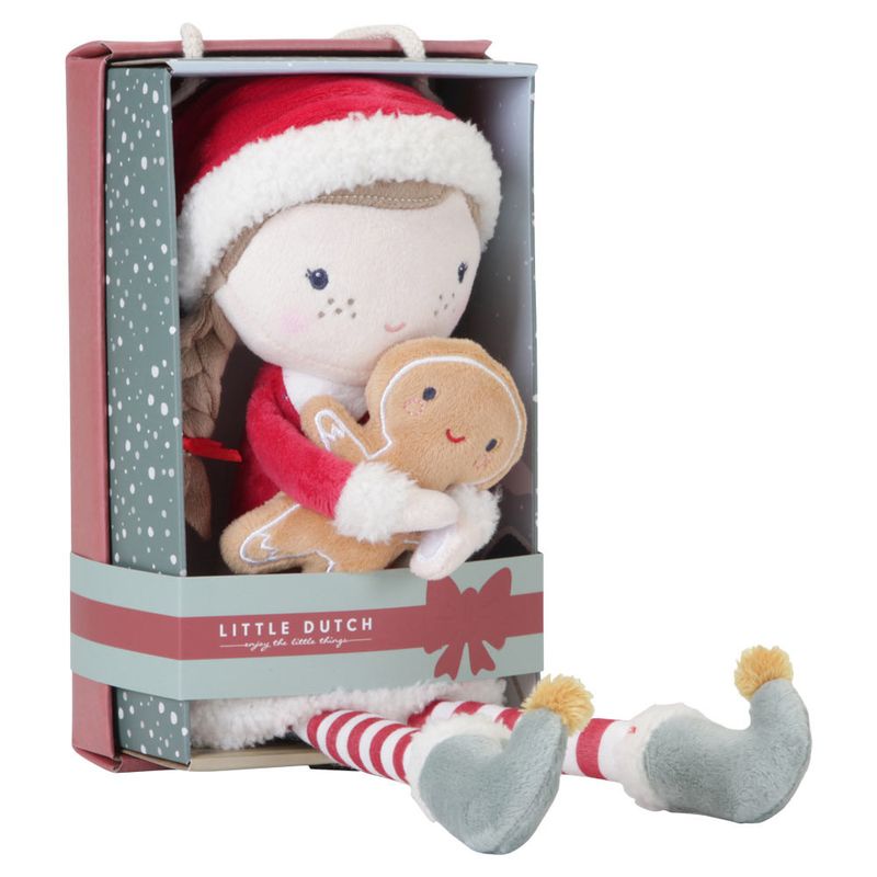 Little Dutch - Knuffelpop Kerst Rosa - 35cm