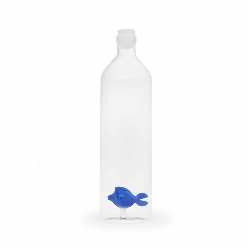 Balvi - Waterfles - Blauwe Vis - 1.2 l