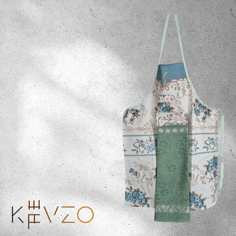 Küchenschürze mit Handtuch 2in1
