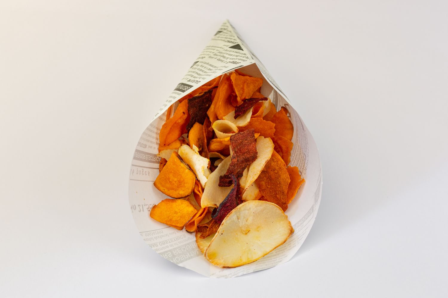 Cono de Chips Vegetales